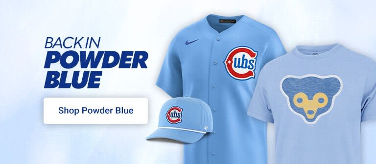 Back in Powder Blue | Shop Cubs Powder Blue