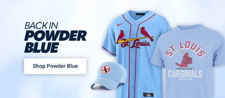 Back in Powder Blue | Shop Cardinals Powder Blue
