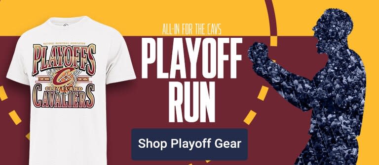 All In For The Cavs Playoff Run | Shop Cavs Playoff Gear
