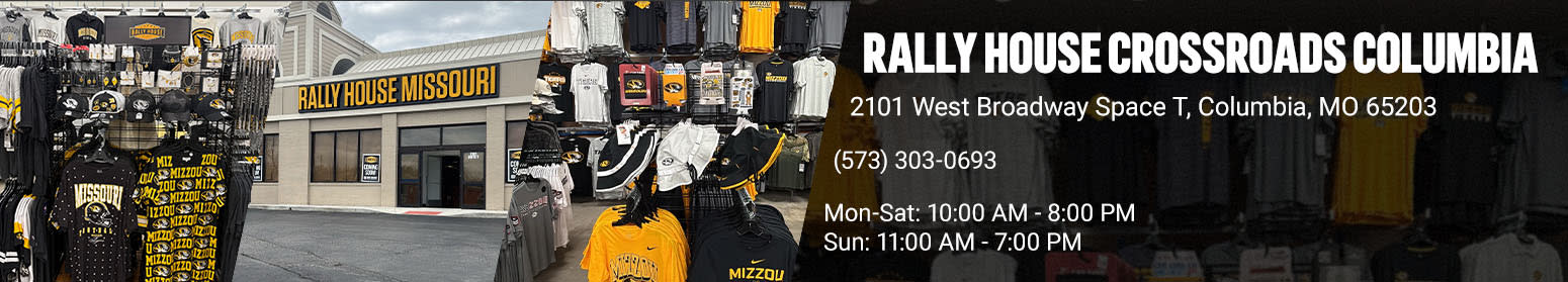 Rally House Crossroads Columbia | 2101 West Broadway Space T, Columbia, Mo 65203 | (573) 303-0693 | Mon-Sat: 10:00am-8:00pm , Sun; 11:00am-7:00pm