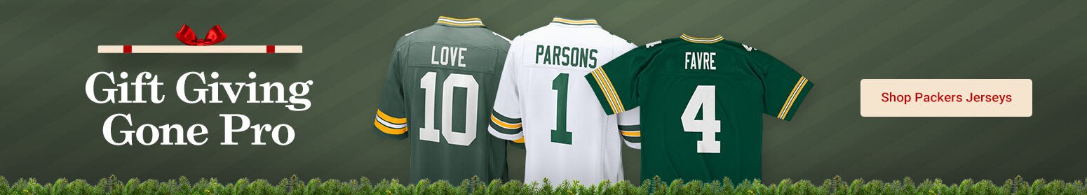 Gift Giving Gone Pro | Shop Green Bay Packers Jerseys