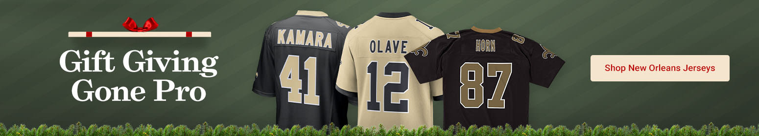 Gift Giving Gone Pro | Shop New Orleans Saints Jerseys