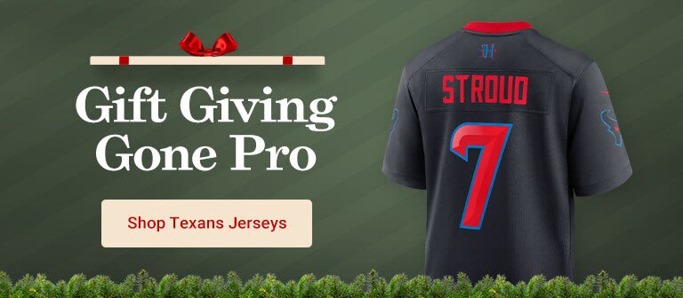 Gift Giving Gone Pro | Shop Houston Texans Jerseys