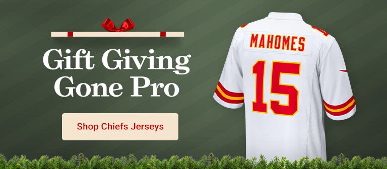 Gift Giving Gone Pro | Shop Kansas City Chiefs Jerseys
