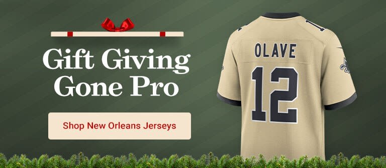 Gift Giving Gone Pro | Shop New Orleans Saints Jerseys