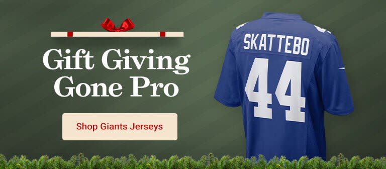 Gift Giving Gone Pro | Shop New York Giants Jerseys