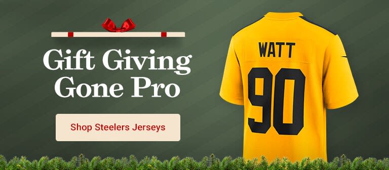 Gift Giving Gone Pro | Shop Pittsburgh Steelers Jerseys