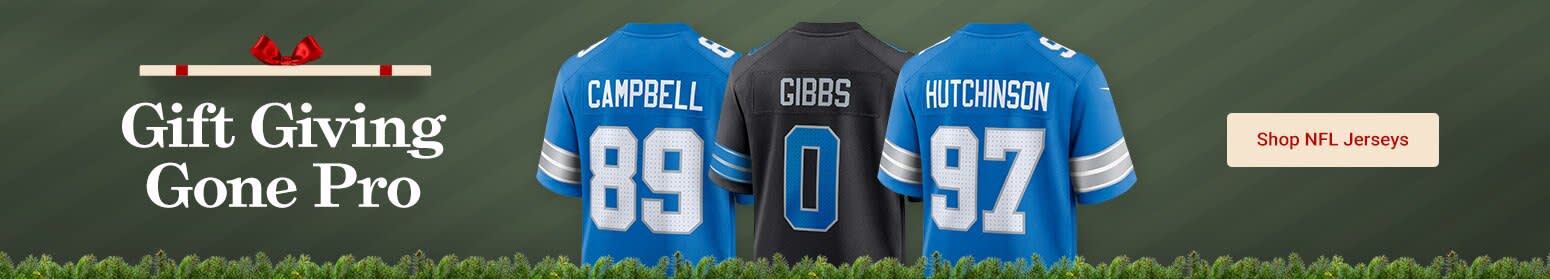 Gift Giving Gone Pro | Shop Detroit Lions Jerseys