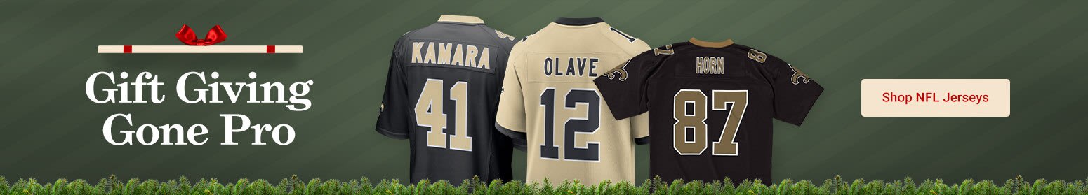 Gift Giving Gone Pro | Shop New Orleans Saints Jerseys