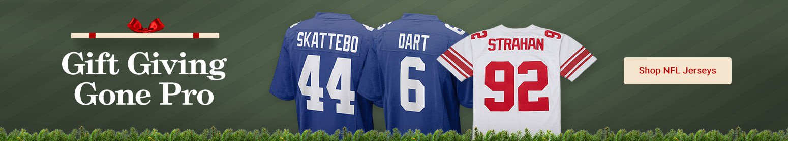 Gift Giving Gone Pro | Shop New York Giants Jerseys