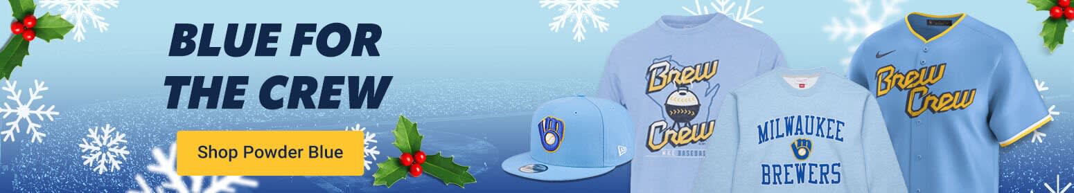 Blue For The Crew | Milwaukee Brewers Powder Blue