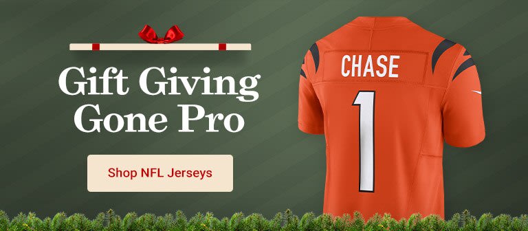 Gift Giving Gone Pro | Shop Cincinnati Bengals Jerseys