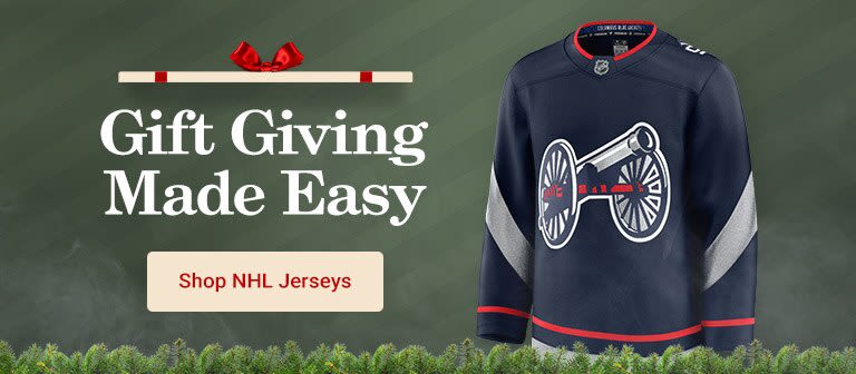 Gift Giving Made Easy | Shop Blue Jackets Jerseys