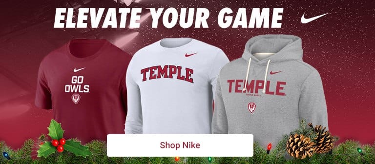 Elevated | Shop Temple Owls Nike Sideline