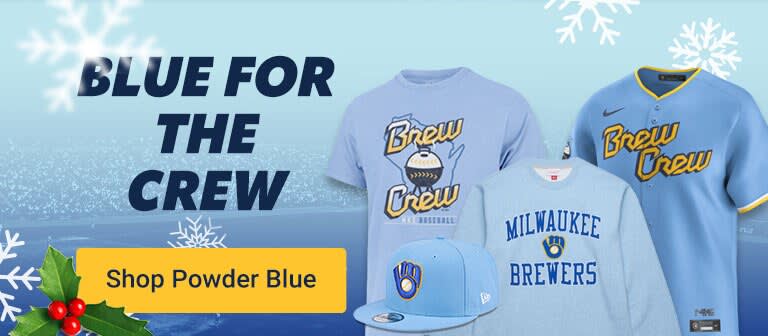 Blue For The Crew | Milwaukee Brewers Powder Blue