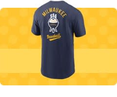 Shop Milwaukee Brewers T-Shirts