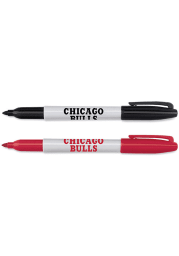 Chicago Bulls 2pk Marker Set Pen