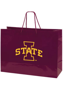 Iowa State Cyclones Large Red Gift Bag