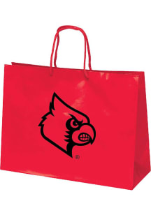 Louisville Cardinals Large Red Gift Bag