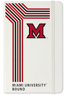 Miami RedHawks School Bound team logo Notebook and Folder - White