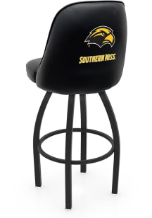 Southern Mississippi Golden Eagles Padded Swivel Pub Stool - Black