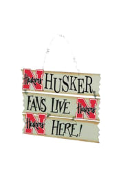 Nebraska Cornhuskers Hanging Sign