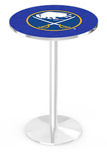 Buffalo Sabres Chrome Round Base Pub Table