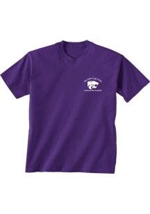 K-State Wildcats Friends Stadium Short Sleeve T Shirt - Purple