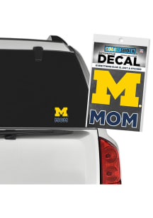 Navy Blue Michigan Wolverines Mom Decal