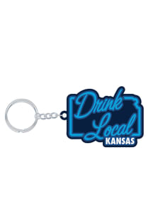 Drink Local Kansas Keychain
