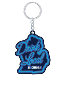 Drink Local Michigan Keychain