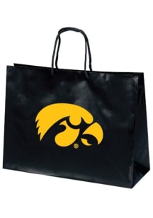 Iowa Hawkeyes Large Metallic Gift Bag