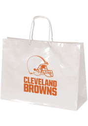 Cleveland Browns 16x12 Metallic White Gift Bag