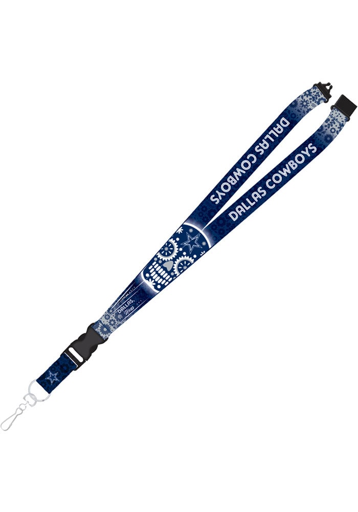 Dallas Cowboys Dia de Los Muertos Lanyard