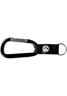 Pittsburgh Steelers Blackout Carabiner Keychain