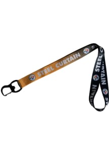 Pittsburgh Steelers Ombre Slogan Lanyard