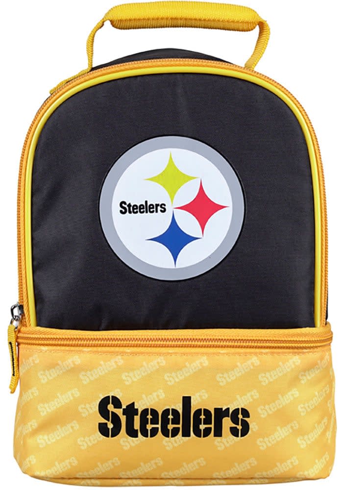 Pittsburgh Steelers Black Team Logo Tote, Black, Size NA, Rally House