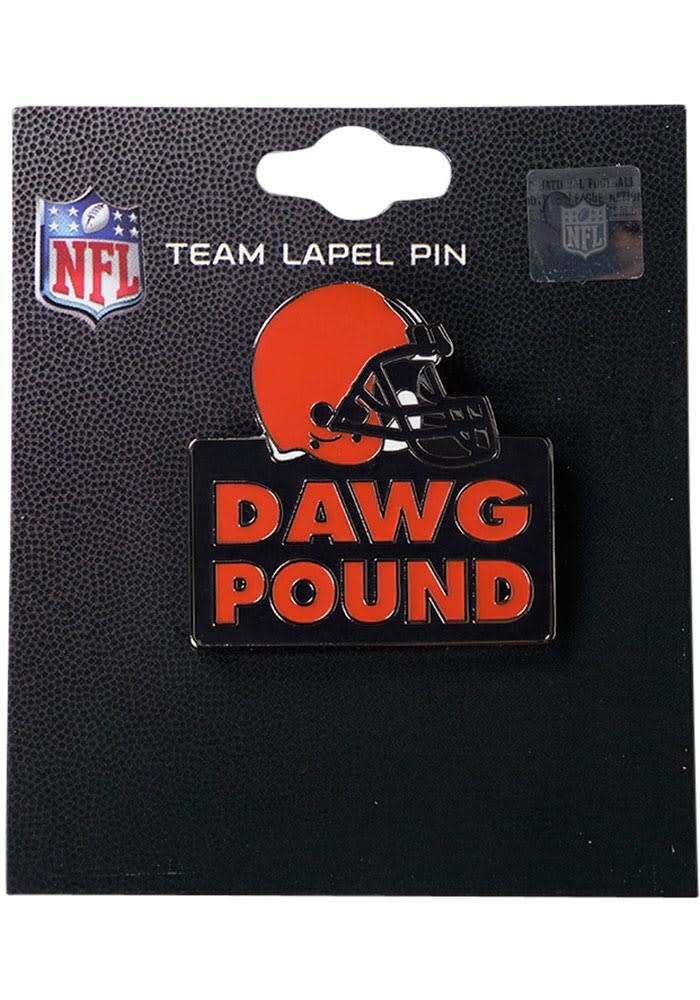 Cleveland Browns Slogan Pin