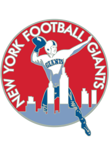 New York Giants Souvenir Throwback Pin