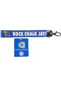 Kansas Jayhawks Rock Chalk Wristlet Lanyard