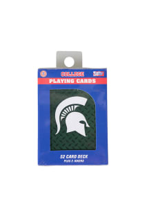 Michigan State Spartans Diamond Plate Playing Cards