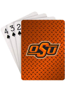 Oklahoma State Cowboys Diamond Plate Playing Cards