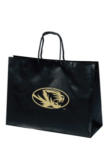 Missouri Tigers 16x12 Black Large Metallic Black Gift Bag