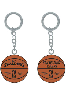 New Orleans Pelicans Basketball Keychain