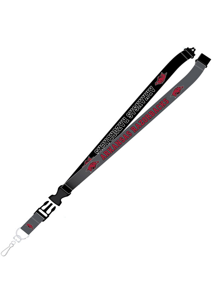 Arkansas Razorbacks Reverse Pop Lanyard - RED