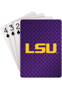 LSU Tigers Diamond Plate Playing Cards