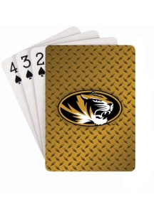Missouri Tigers Diamond Plate Playing Cards