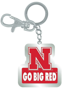 Nebraska Cornhuskers Slogan Keychain
