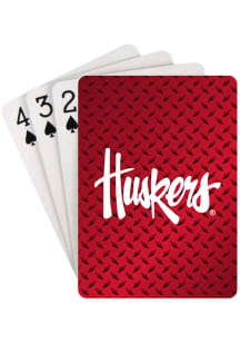 Nebraska Cornhuskers Diamond Plate Playing Cards