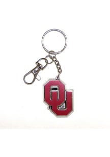 Oklahoma Sooners Logo Keychain
